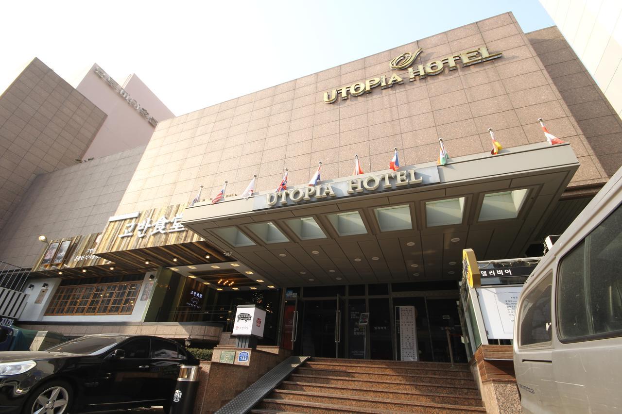 Gwangalli Utopia Tourist Hotel Busan Exteriör bild