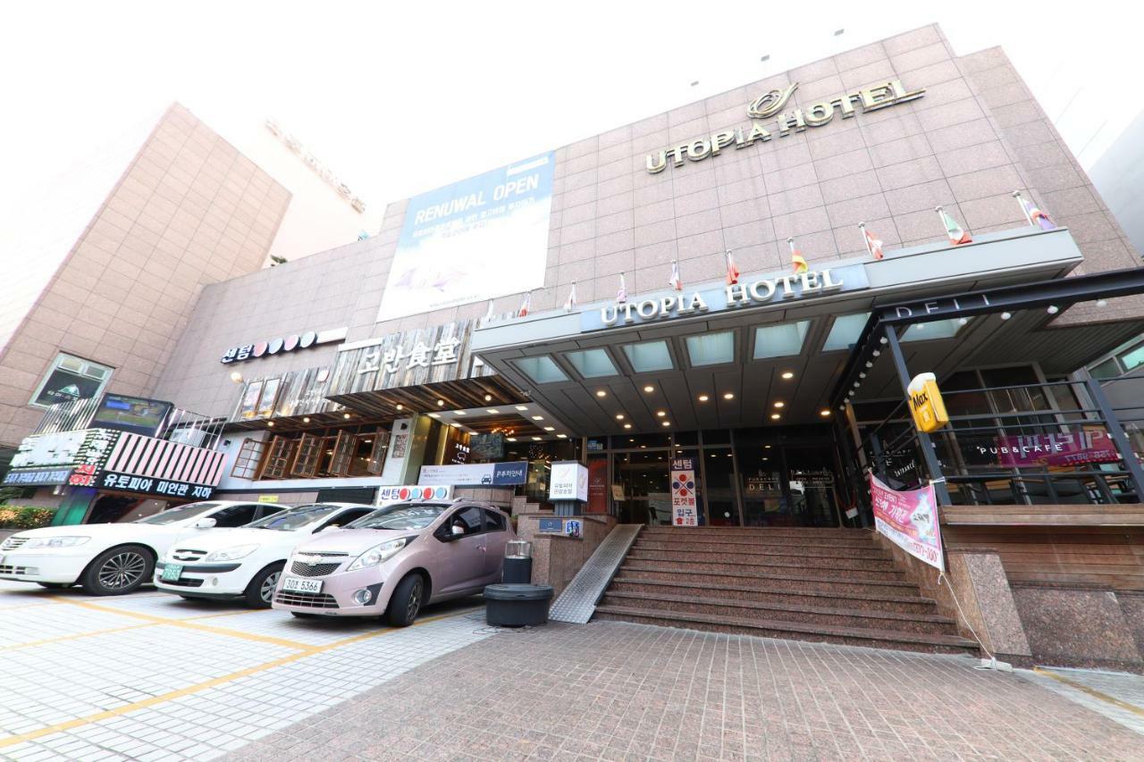 Gwangalli Utopia Tourist Hotel Busan Exteriör bild