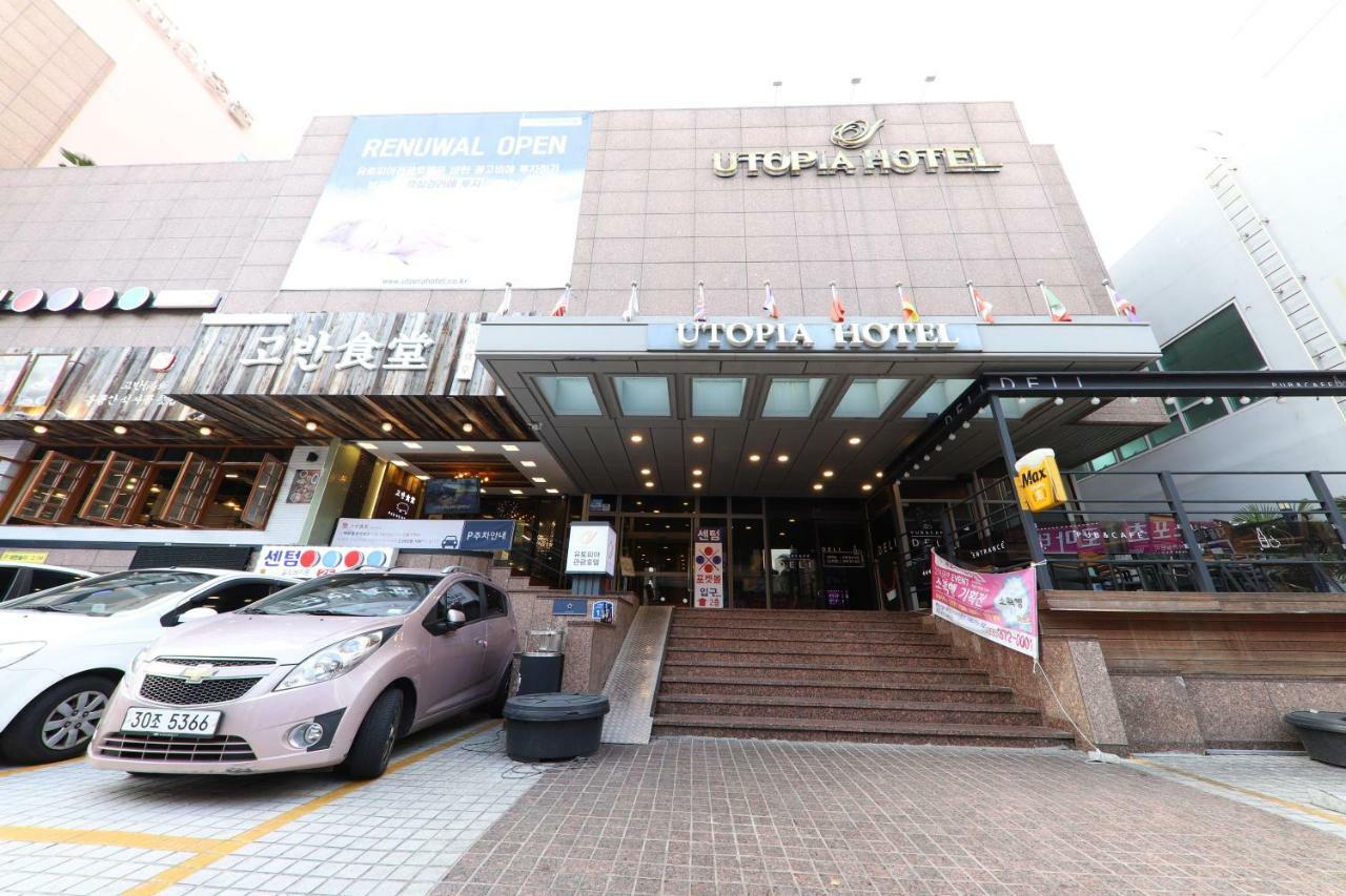 Gwangalli Utopia Tourist Hotel Busan Exteriör bild